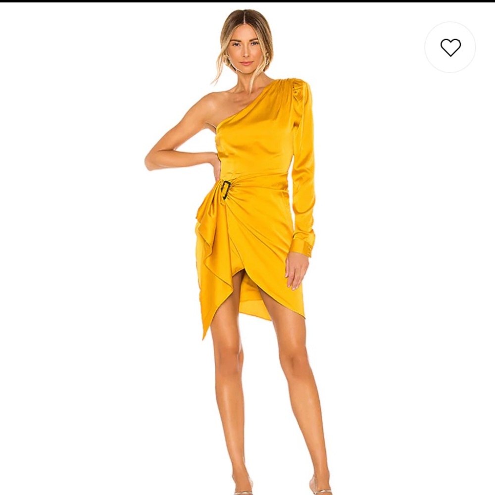 Lovers and Friends Ana Dress in Yellow